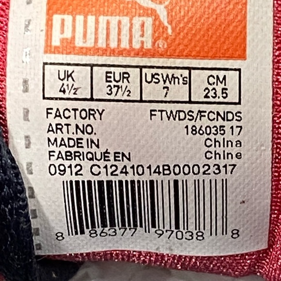 Puma 10 Cell Women Pink Grey Running Shoes - Picture 8 of 8